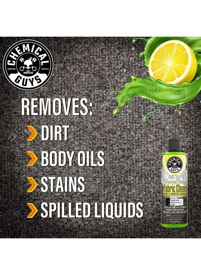 Chemical Guys CWS2031602 Foaming Citrus Fabric Clean Carpet & Upholstery Shampoo & Odor Eliminator (Car Carpets, Seats & Floor Mats), Safe for Cars, Home, Office, & More , 16 fl oz, 2 Pack - Image 3