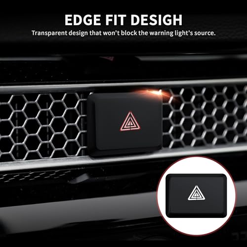 Polodunn for Honda Civic 2022-2026 Accessories, CRV 2023-2026 & Acura Ingetra 2023-2025 (Fit 9" Screen/ 1 Audio Knob), 11pcs Knob Cover Kit - Hazard Light, Push Start, Audio, AC & Air Vent (Black) - Image 5