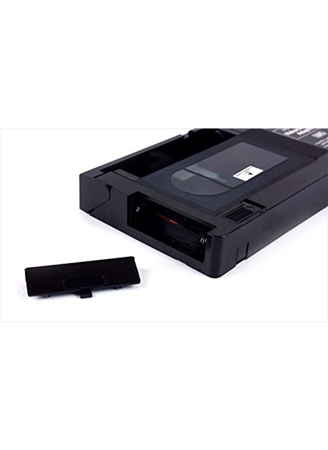 Panasonic - Motorized VHS-C Cassette Adapter For JVC C-P7U CP6BKU C-P6U,Panasonic PV-P1,RCA VCA115 + 1 VCC113 Micro-Fiber Cloth™ - Image 1