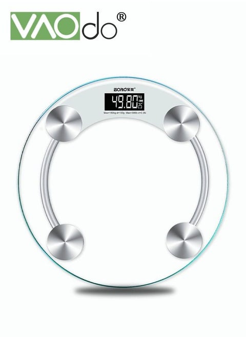 Smart Scale for Body Weight Digital Bathroom Scale Weighing Body Fat Scale USB Interface Charging LED Display