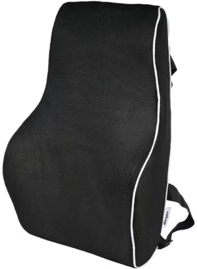 Memory Foam Car Seat Neck and Lumbar Support Cushion, Ergonomic Headrest and Back Support for Car, Office Chair and Home - Image 1