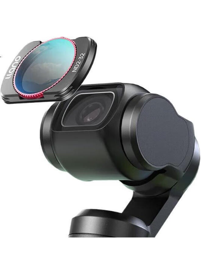 Llano Llano Compatible With Dji Pocket 3 Filters Action Camera Black Soft 1/4 Filter Set Pocket Camera Dji Accessories Magnetic Quick Release Installation Movie Lens - Image 3