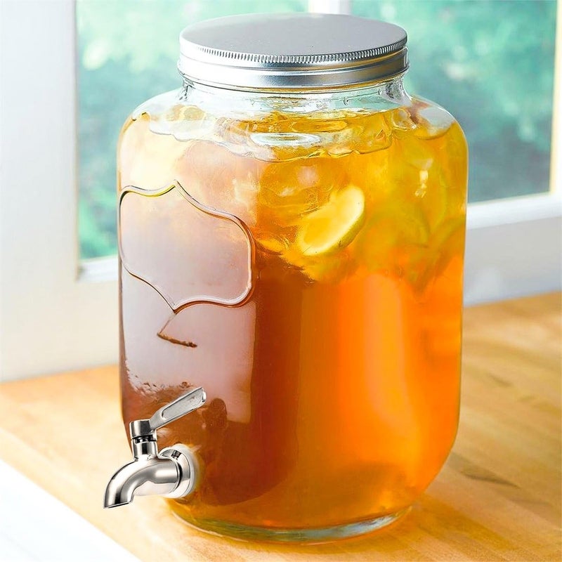 Beverage Dispenser Replacement Spigot,Oak Leaf Stainless Steel Spigot Polished Finished, Dispenser Replacement Faucet Beverage Juice Kettle Faucet - Image 4