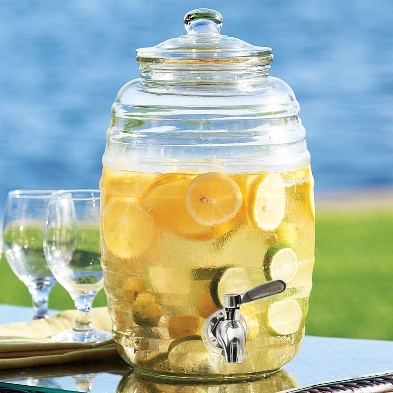 Beverage Dispenser Replacement Spigot,Oak Leaf Stainless Steel Spigot Polished Finished, Dispenser Replacement Faucet Beverage Juice Kettle Faucet - Image 3