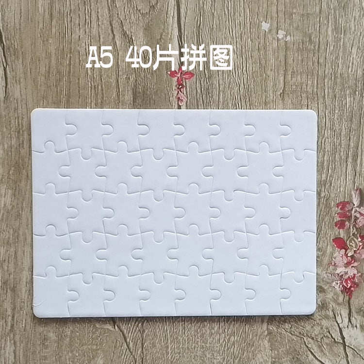 A5 Pearl Thermal Transfer Puzzle Diy Po Blank Paper Puzzle Thermal Transfer Fixed Po Pattern A4 Creative Plane - Image 2