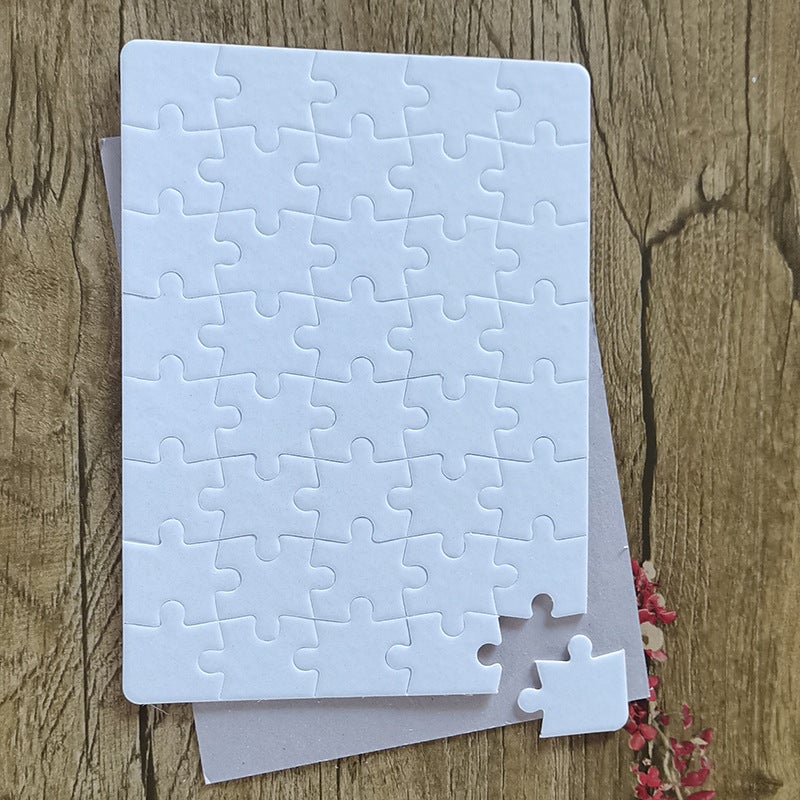 A5 Pearl Thermal Transfer Puzzle Diy Po Blank Paper Puzzle Thermal Transfer Fixed Po Pattern A4 Creative Plane - Image 3