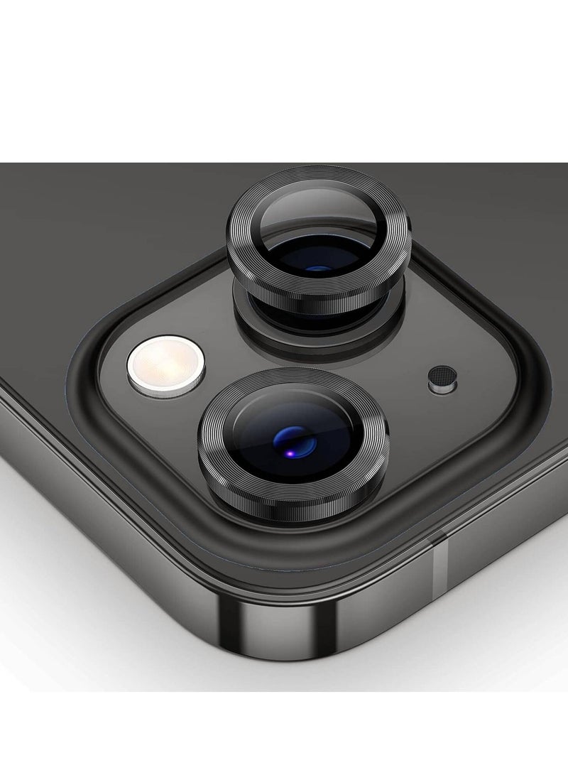 Devon Camera Lens Protector for iPhone 15 Plus Single Ring Cover HD Tempered Glass - Image 1