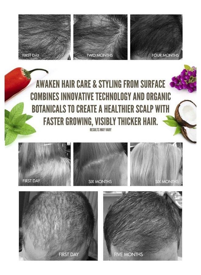 Surface Hair Awaken Finishing Spray Thicken Rejuvenate And Revitalize With A Firm Hold Vegan And Paraben Free 10 Fl. Oz.  - Image 5