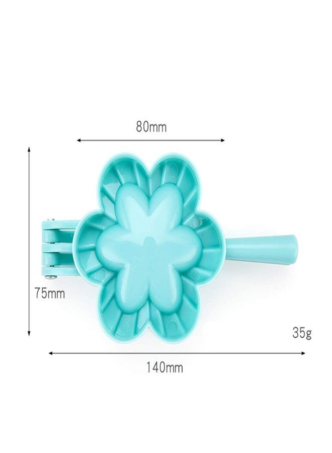 VolksRose Ravioli Maker Set, VolksRose 3 Pack Plastic Pierogi Dumpling Maker Wrapper Pastry Dough Press Pie Empanada Press Mould Pastry Crimpers, Pelmeni Dumplings Kitchen Cooking DIY Tool, Flower Shape, S M L - Image 3