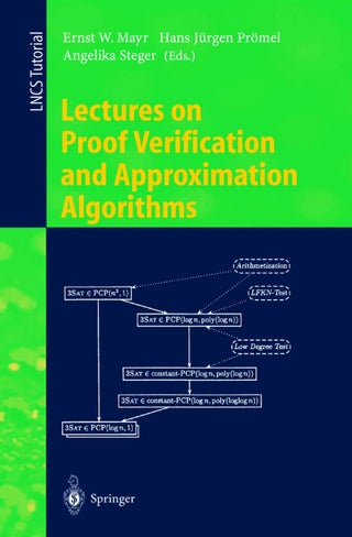 Lectures on Proof Verification and Approximation Algorithms - pzsku/ZC4E0108A7AD30E8081A3Z/45/1749041329/b25a50d9-ce82-40d6-b8f3-7d8e350e1b19