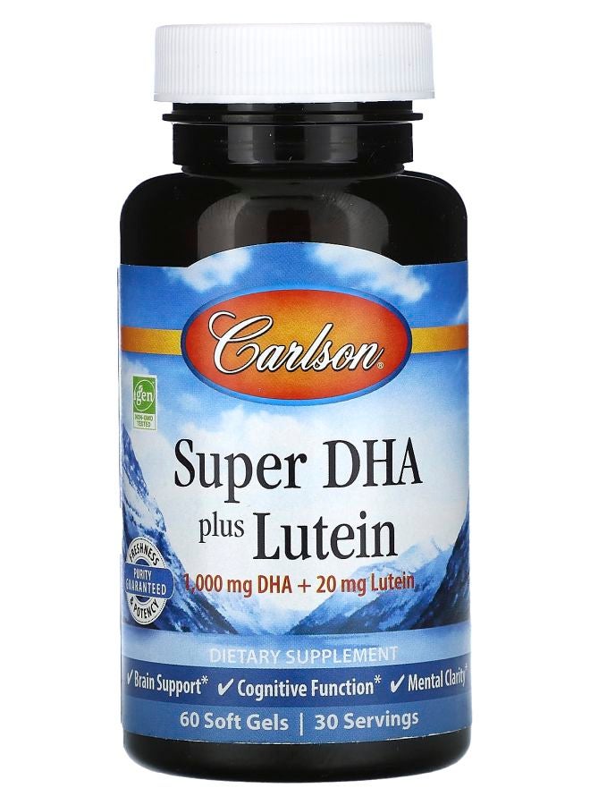 Super DHA Plus Lutein 60 Soft Gels