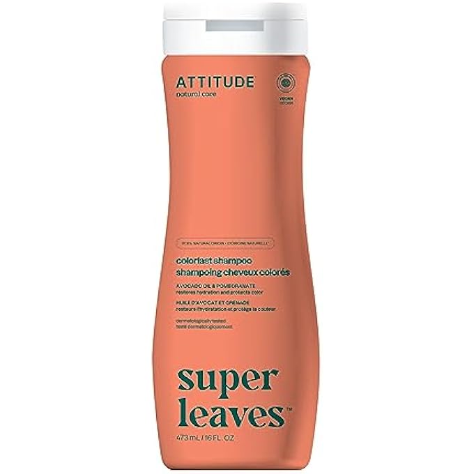 Attitude شامبو حماية اللون من أوراق السوبر، 473 مل - Image 1