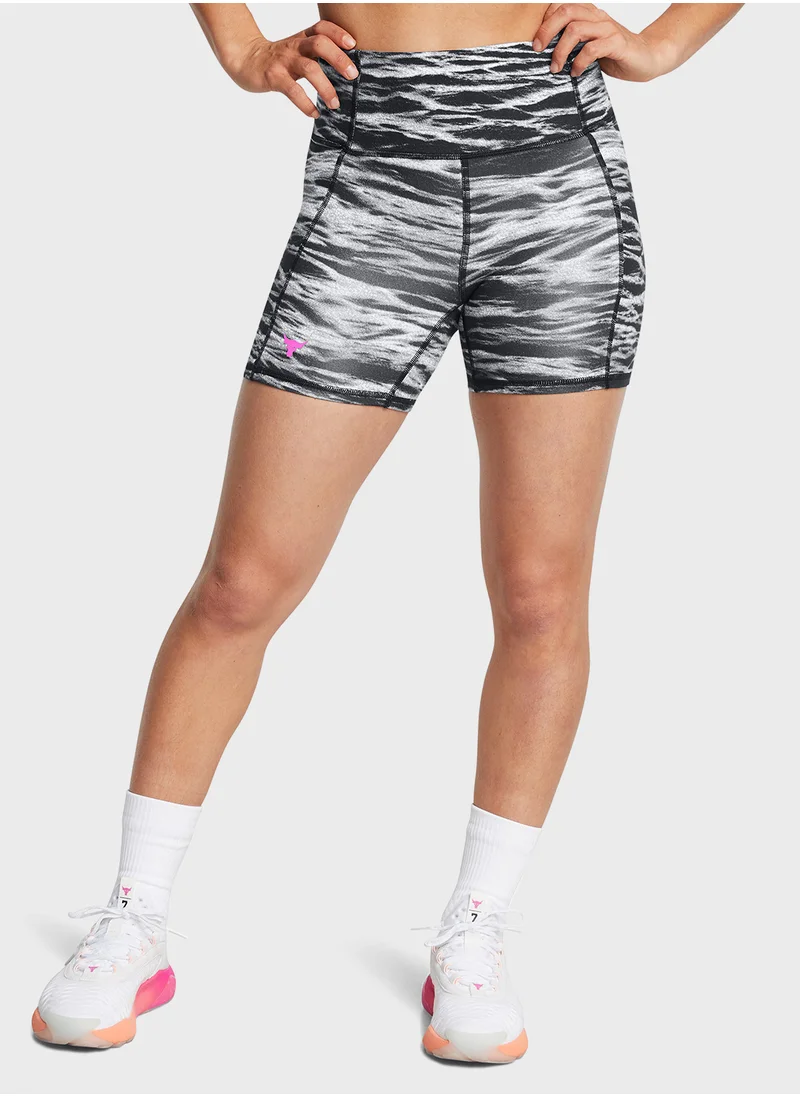 UNDER ARMOUR Project Rock Lets Go Bike Shorts