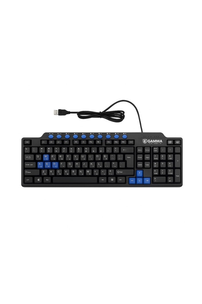 جاما كيبورد K-17  يو اس بي ويرد جمينج - Image 1
