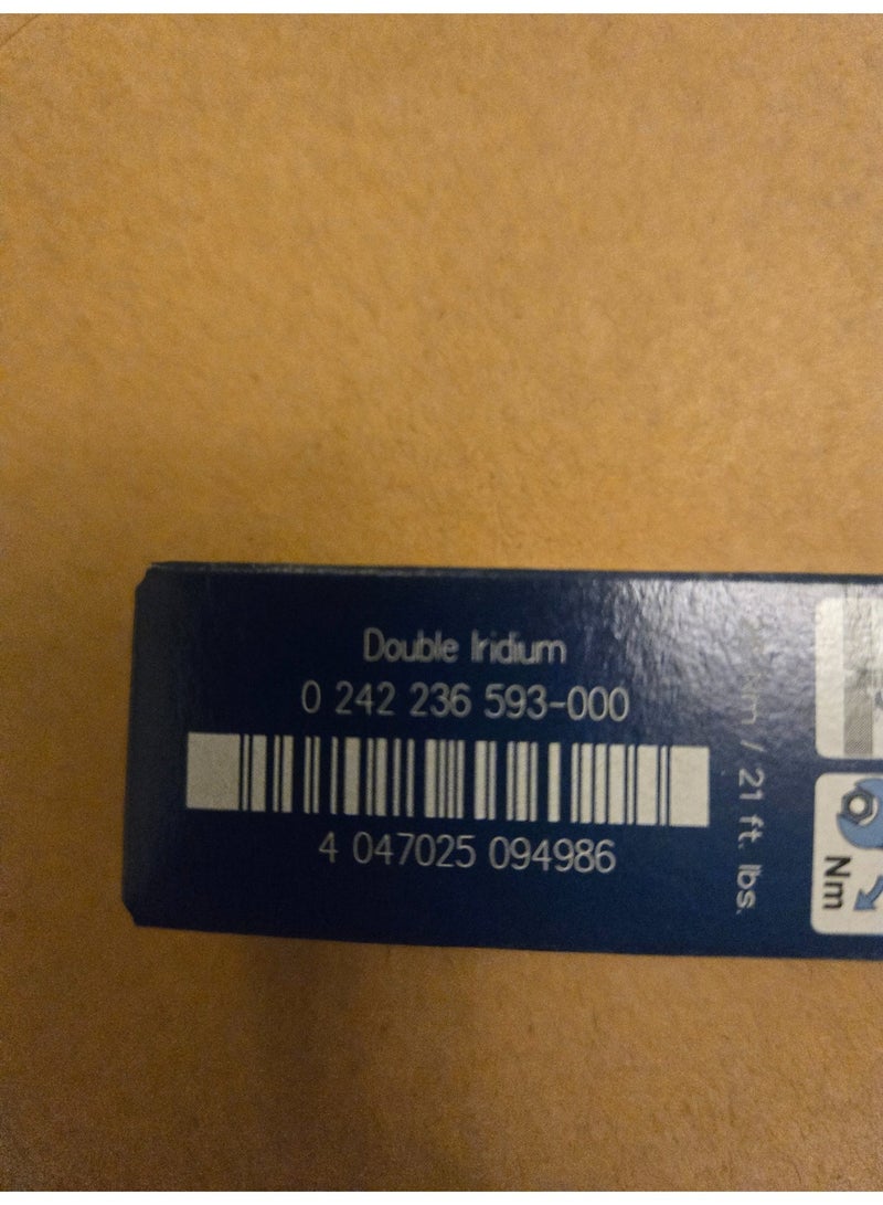 BOSCH Double Iridium Spark Plug FR7NII33X/9613/0242236593 - 1 Piece/90048 51185 90919 01191 90919 01243 90919 01247 90919 01249 90919 01266 90919C1008 - Image 4
