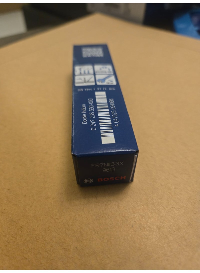 BOSCH Double Iridium Spark Plug FR7NII33X/9613/0242236593 - 1 Piece/90048 51185 90919 01191 90919 01243 90919 01247 90919 01249 90919 01266 90919C1008 - Image 5