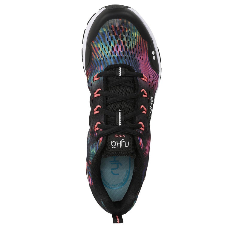 Ryka Women's Vivid RZX Cross Training Shoes Black Tie Dye 10 M - Image 5