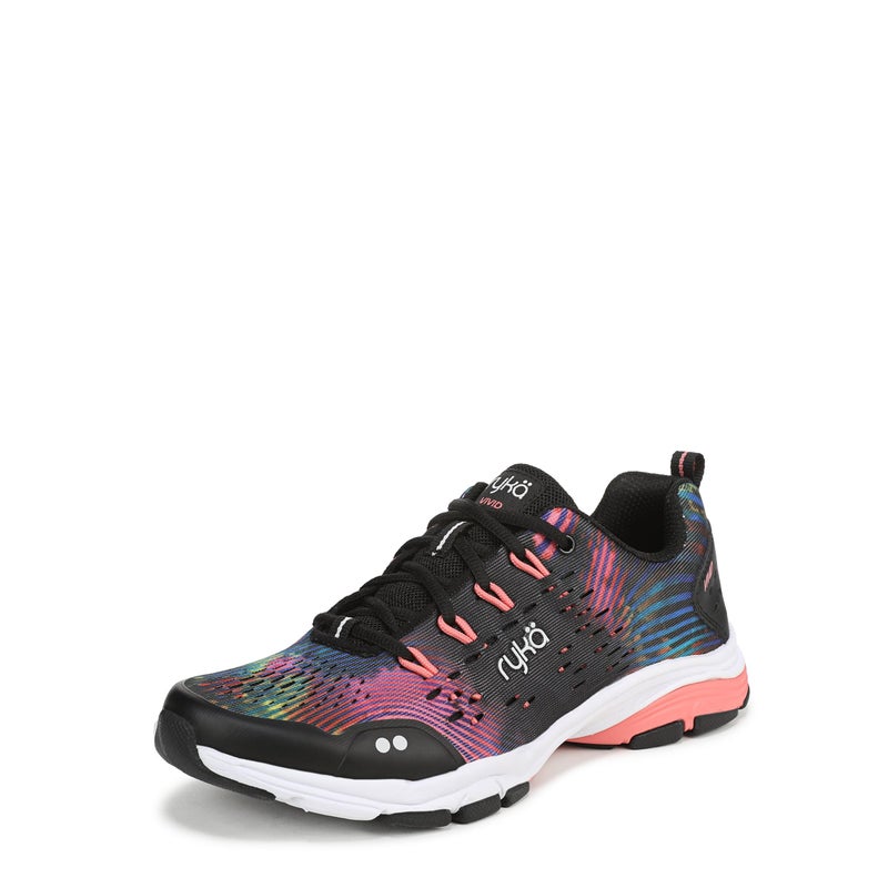 Ryka Women's Vivid RZX Cross Training Shoes Black Tie Dye 10 M - Image 1
