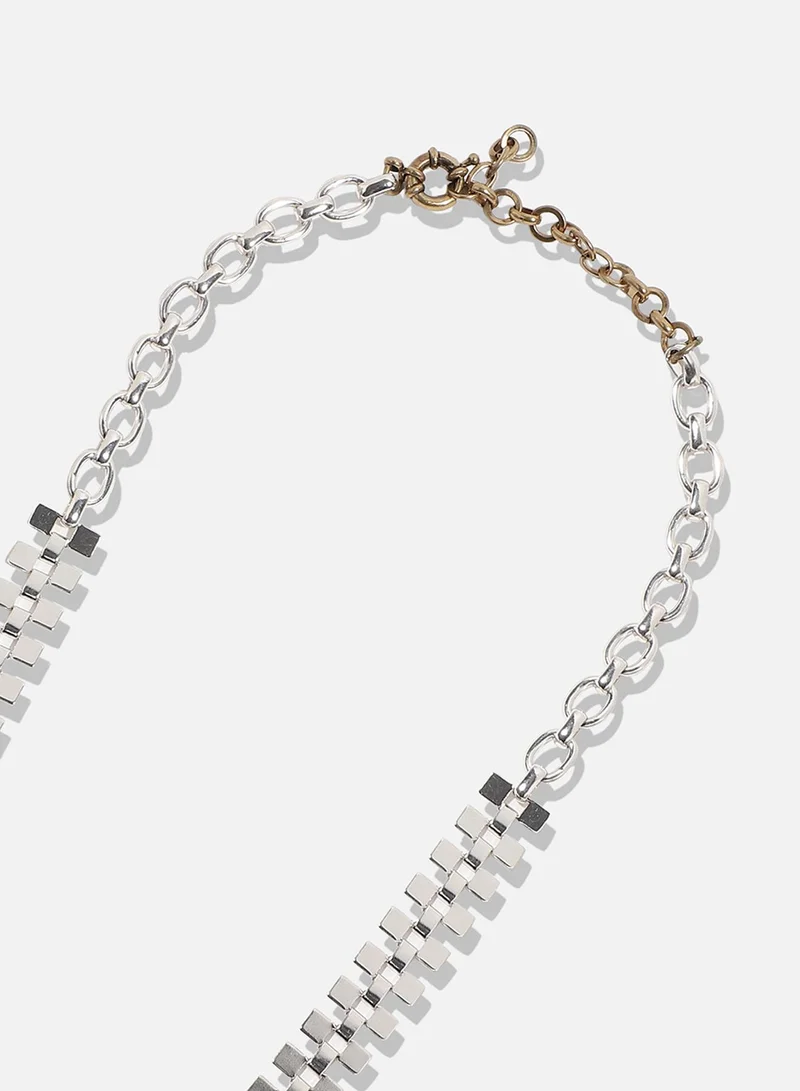 SOHI Designer Statement Stone Artificial Necklace Jewellery