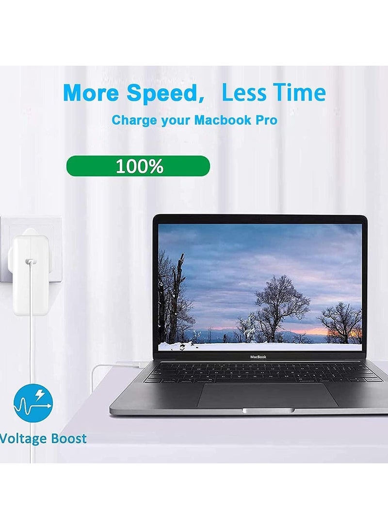 erorex Mac Book Pro Charger, 85W 2 T-Tip Power adapter For Mac Book Air 13" & 15" & 17"Inch (Made After Mid 2012 To 2015) Compatible A1398 A1424 - Image 3