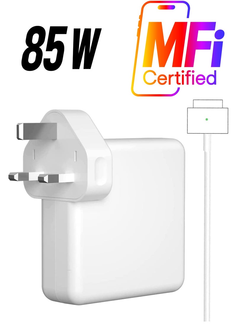 erorex Mac Book Pro Charger, 85W 2 T-Tip Power adapter For Mac Book Air 13" & 15" & 17"Inch (Made After Mid 2012 To 2015) Compatible A1398 A1424 - Image 1