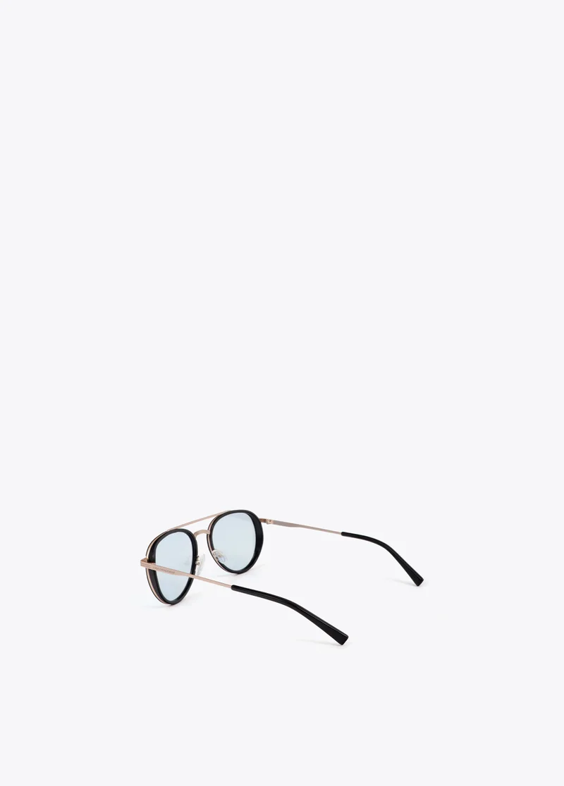 لولا كساديمونت Aviator Sunglasses with Photochromic Lens