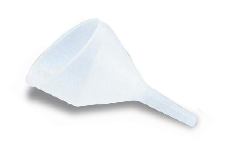 WirthCo 90080 Funnel King White Polyethylene Extra Heavy Duty Side Fill Funnel - 120 oz. Capacity - Image 3