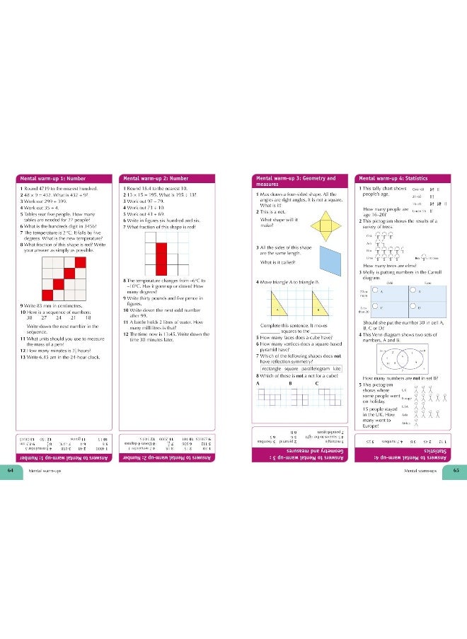 Collins Educational KS3 Maths Intervention Step 1 Workbook  - Image 3