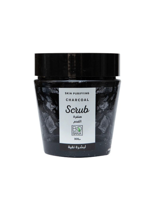 BOBANA Charcoal Scrub 300ml - Image 1