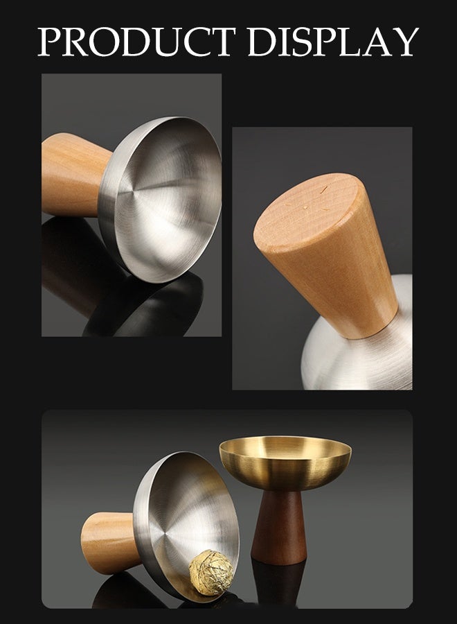 DUNISO 2Pcs Stainless Steel Dessert Cup High Footed Design Dessert Bowl Elegant Mousse Bowl for Ice Pudding and Salads Decorative Fruit Dish Holder Dessert Display Stand Fruit Tray Table Decoration - Image 3