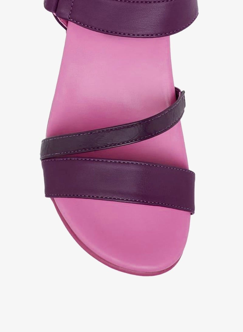 Le Confort Strappy Sandals With Hook And Loop Closure - Image 4