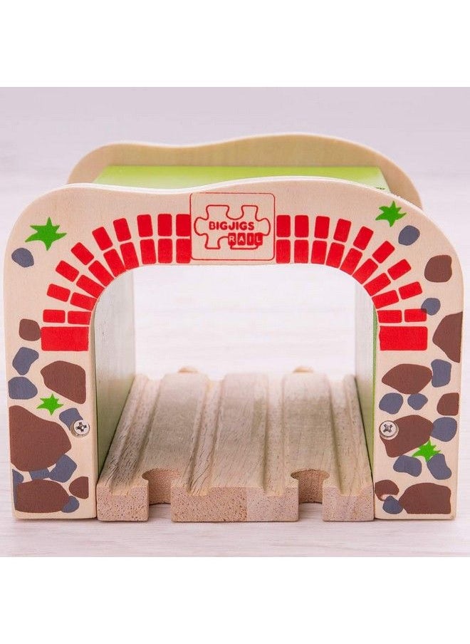 Bigjigs Rail , Double Tunnel, Wooden Toys, Train Set, Train Tunnel, Wooden Train Track Accessories, Bigjigs Accessories, Train Toys, Train Tunnel For Kids  - Image 4