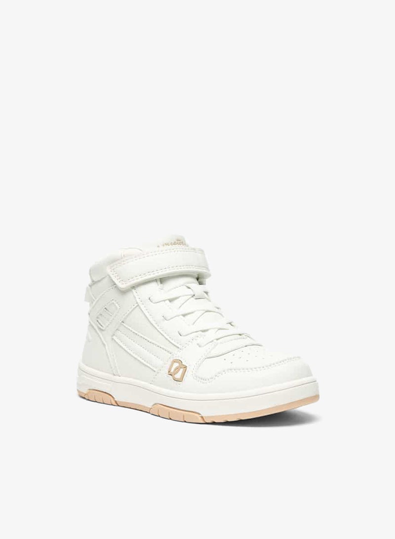 سيد دوتشيني أحذية رياضية للأولاد بنعل خارجي مزين بشعار وشريط لاصق - Image 3