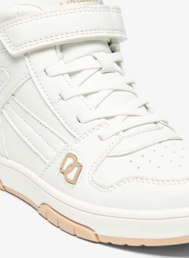 سيد دوتشيني أحذية رياضية للأولاد بنعل خارجي مزين بشعار وشريط لاصق - Image 5