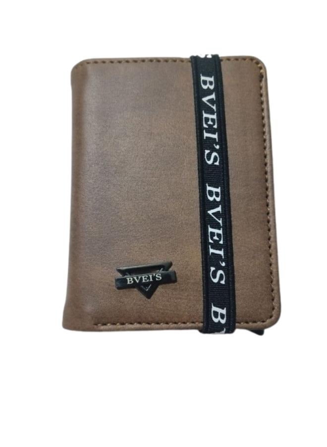 حافظة كروت رفيعة مزودة بنظام حجب تقنية تحديد الهوية بموجات الراديو ، مصنوعة من الجلد والالومنيوم حاملة البطاقات الائتمانية والتجارية للرجال والنساء  جلد ألومنيوم - Image 4