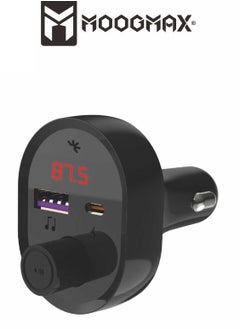 MP3 Bluetooth and Car Charger with multi Charging Ports (Type-C PD and USB) 20W, with Type-C iPhone Charging Cable - pzsku/ZC4E188437A8247578BABZ/45/_/1725781663/2ee84540-4da4-4596-a446-80e05e93a5c3