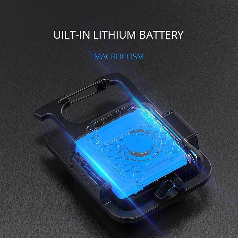 Jowxsx Mini LED Flashlight Keychain - 500 Lumen COB Pocket Torch for Camping and Emergency - Image 3