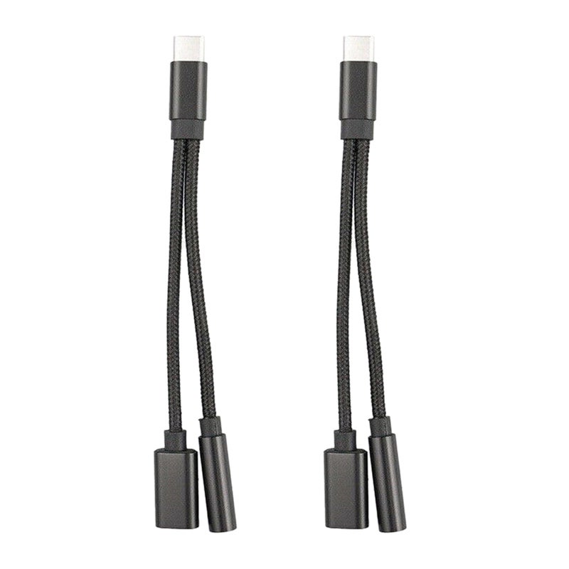 4 pcs Type-c Converters Audio Charging Adapters Earphone Converters Adapters - Image 2