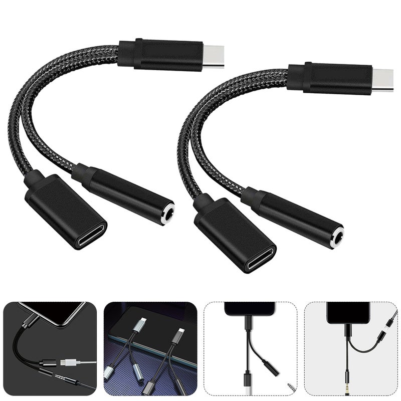 4 pcs Type-c Converters Audio Charging Adapters Earphone Converters Adapters - Image 3
