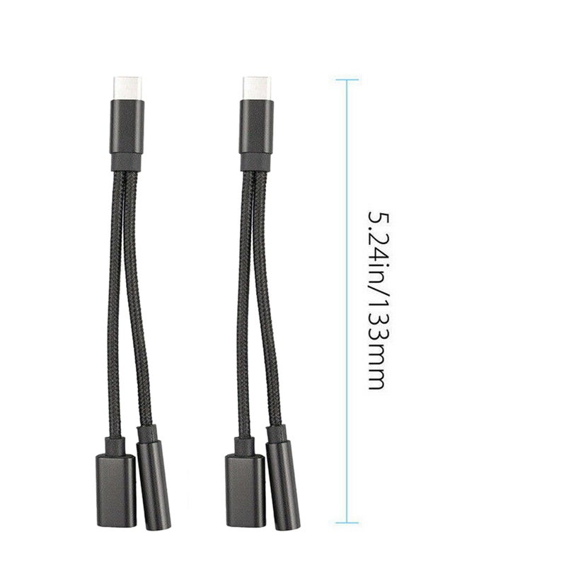 4 pcs Type-c Converters Audio Charging Adapters Earphone Converters Adapters - Image 4