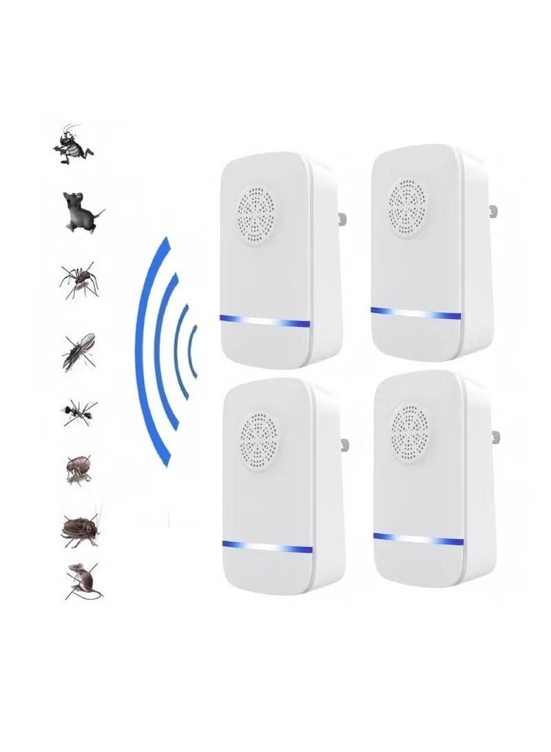 يوجي 4pcs الموجات فوق الصوتية طارد الآفات  - Image 1