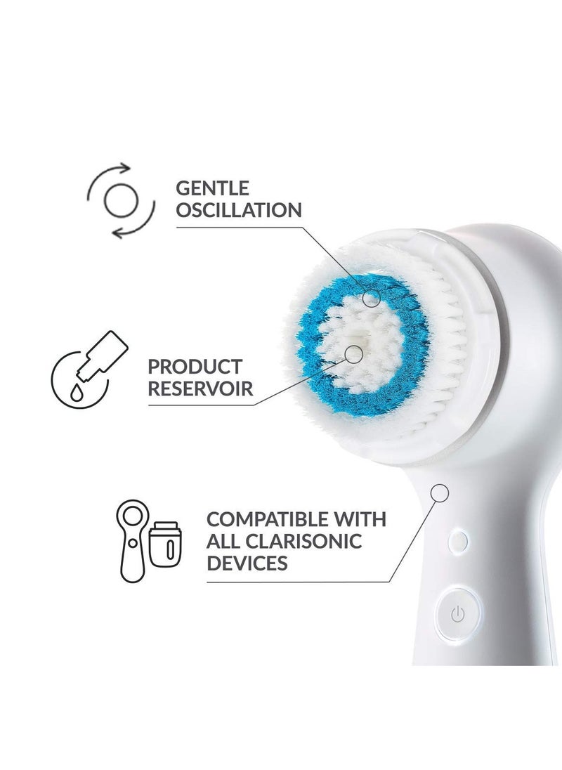 Clarisonic Deep Pore Facial Cleansing Brush Head Replacement | Compatible with Clarisonic Mia 1, Mia 2, Mia Fit, Alpha Fit, Smart Profile Uplift, 4 Count  - Image 2