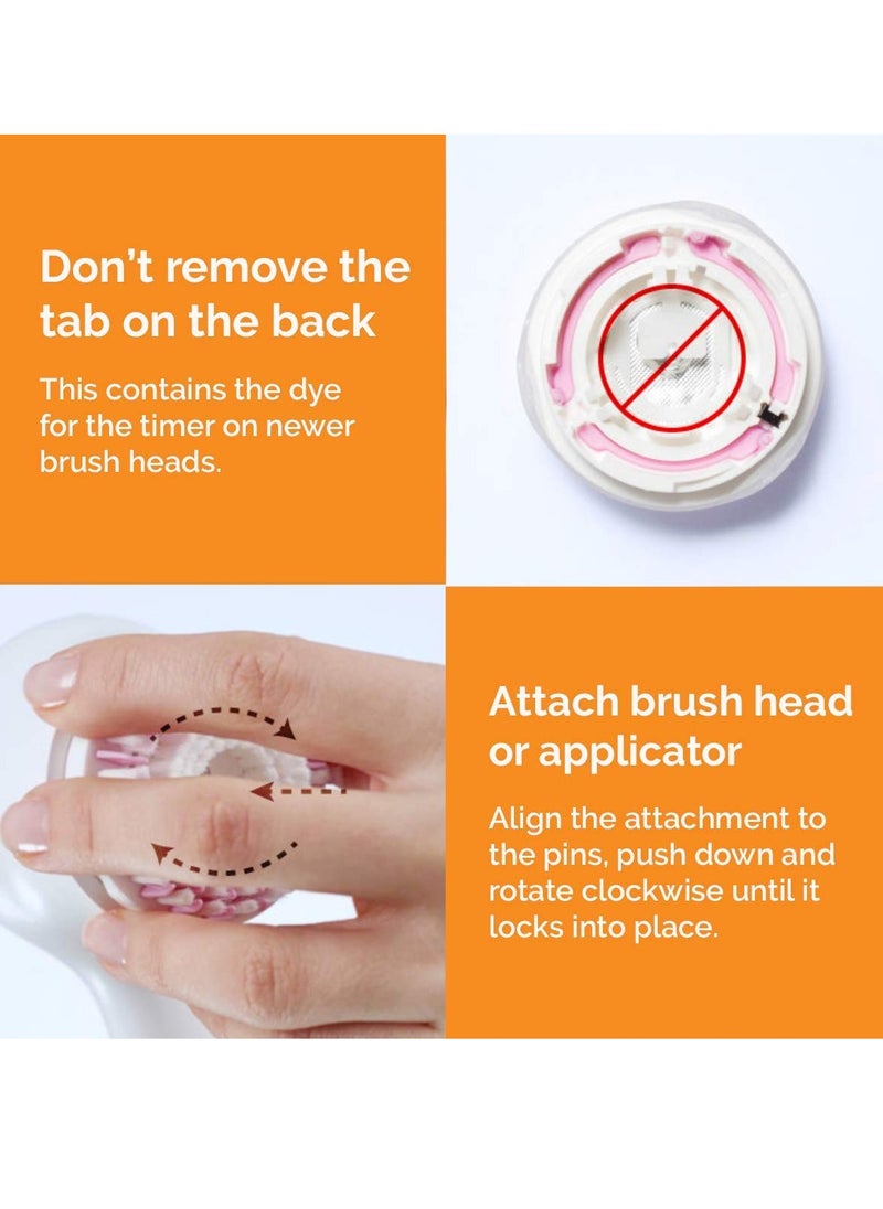 Clarisonic Deep Pore Facial Cleansing Brush Head Replacement | Compatible with Clarisonic Mia 1, Mia 2, Mia Fit, Alpha Fit, Smart Profile Uplift, 4 Count  - Image 3