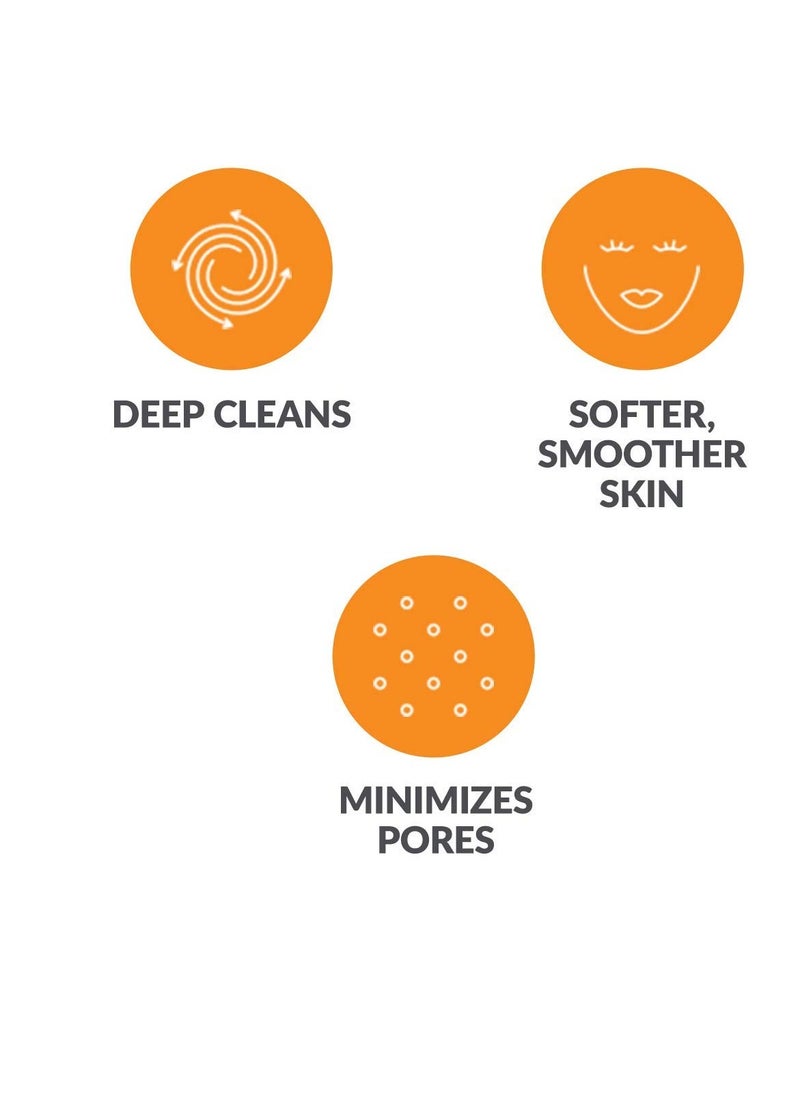 Clarisonic Deep Pore Facial Cleansing Brush Head Replacement | Compatible with Clarisonic Mia 1, Mia 2, Mia Fit, Alpha Fit, Smart Profile Uplift, 4 Count  - Image 4