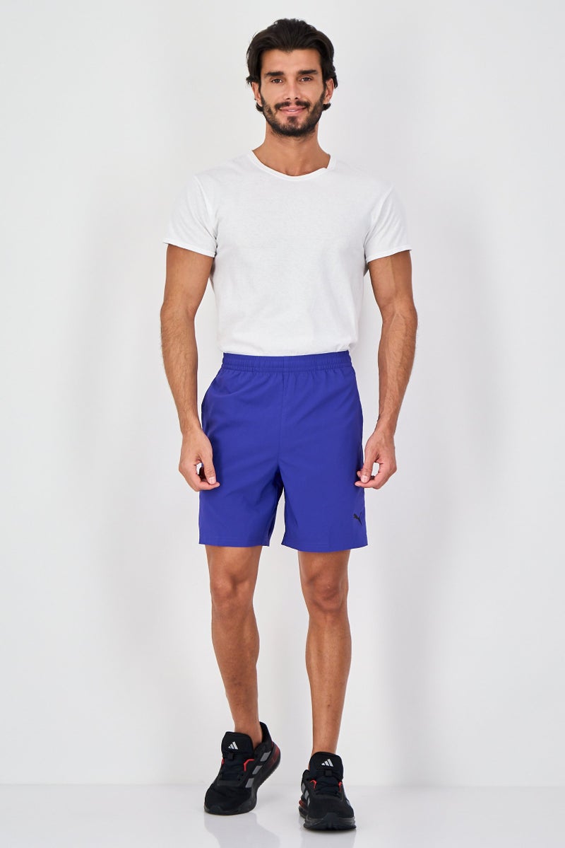 PUMA Men Sportswear Fit Training Shorts, Purple - Image 4