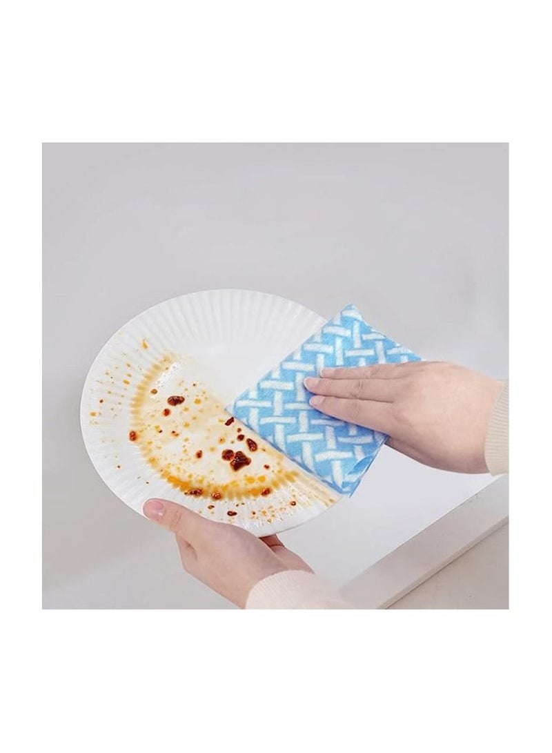 ORiTi Handiwipes Reusable Cloths Dish Towels and Dish Cloths Reusable Towels,Thick Handy Cleaning Wipes Quick-Dry 90 Count  - Image 3