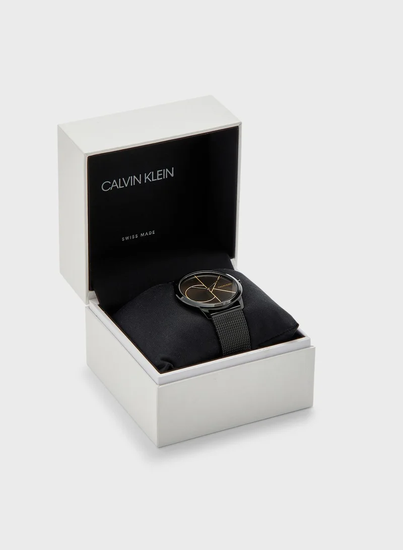CALVIN KLEIN K3M214-X1 Minimal Mash Watch