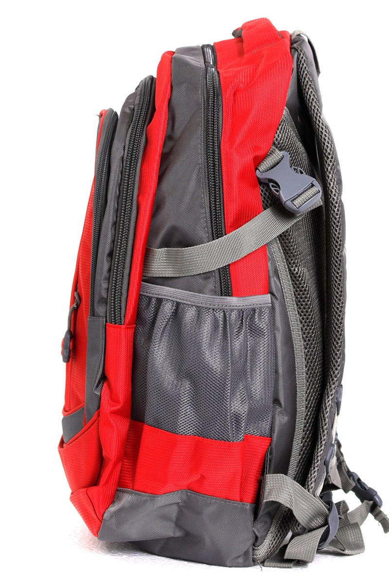 بارا جون حقيبة مدرسية أيقونية خفيفة ومتينة مقاس  بوصة - حمراء - Image 3