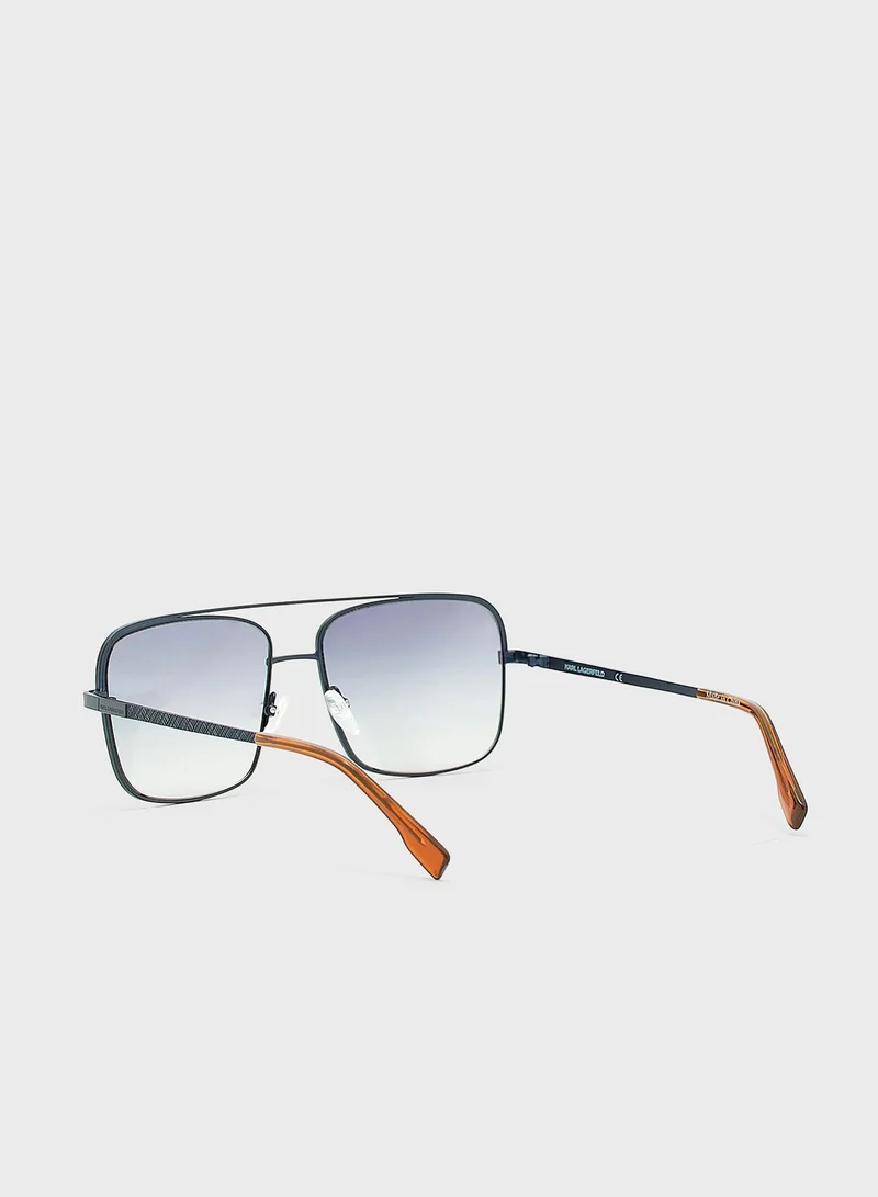 Karl Lagerfeld Rectangular Sunglasses