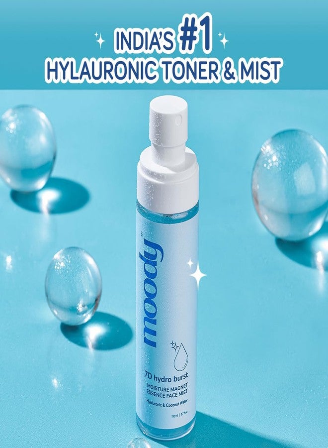 Moody 7D Hydro Burst Oil-Free Water Gel Face Moisturizer with Hyaluronic Acid & Moody 7D Hydro Burst Hydrating Face Mist & Essence Toner with Hyaluronic Acid Vitamin B5 & Rice Water Combo - Image 5